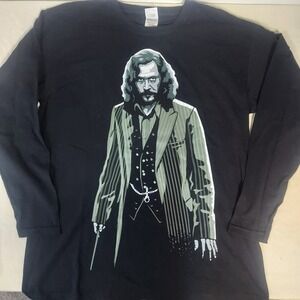 Fruit of the Loom Harry Potter Sirius Black Graphic Long Sleeve T-Shirt‎ L